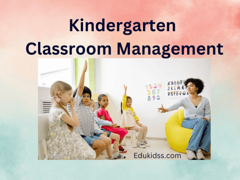 kindergarten classroom management