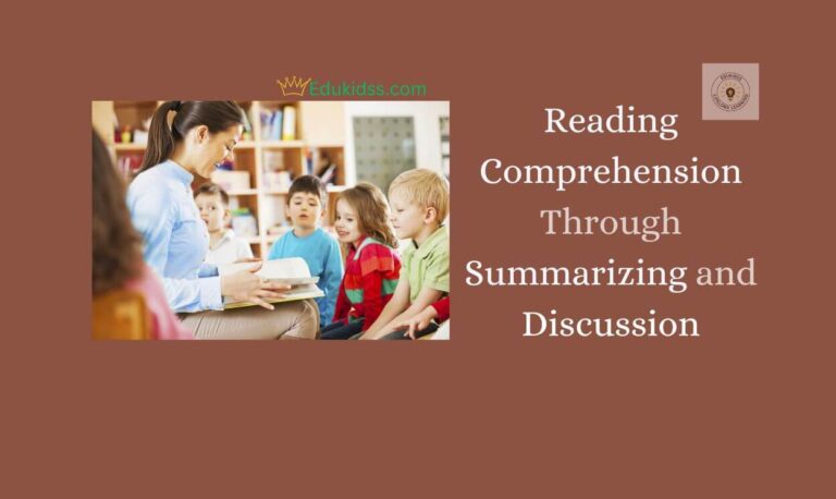 Reading Comprehension Through Summarizing and Discussion