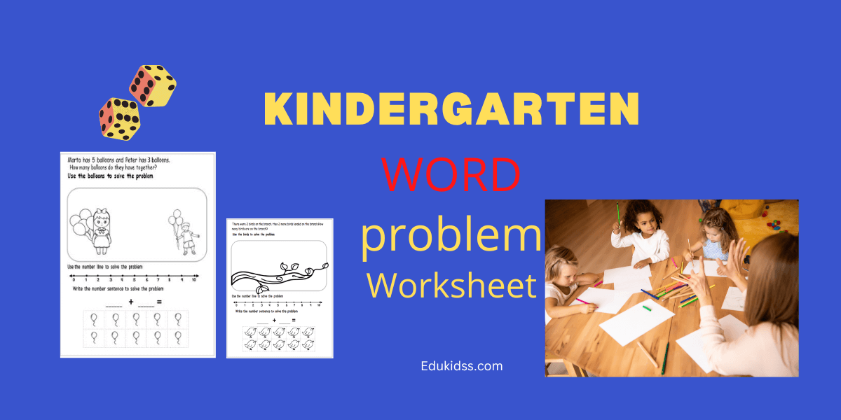 Math Word Problem For Kindergarten Through Grade 2 Edukidss