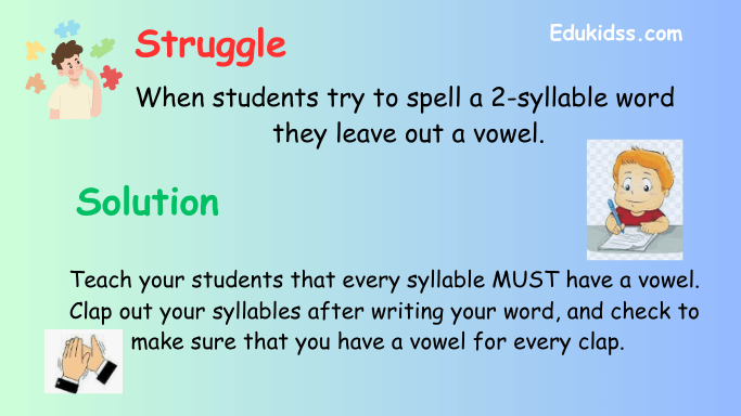 How To Teach To Read Two Syllable Words - Edukidss