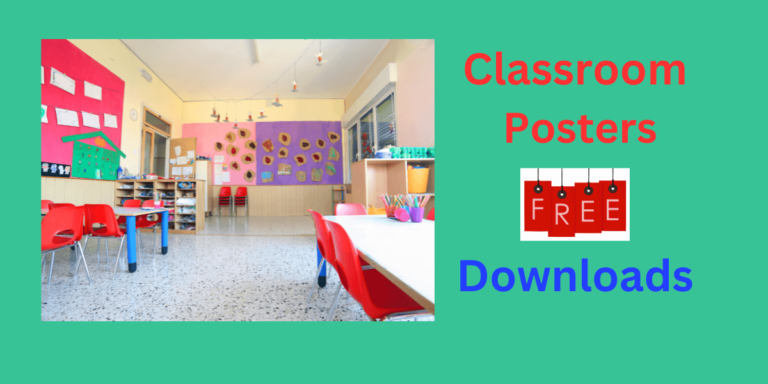 classroom free posters downloads. freebies