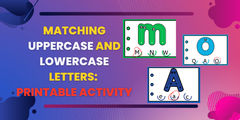 Matching-Uppercase-and-Lowercase-Letters-Printable-Activity