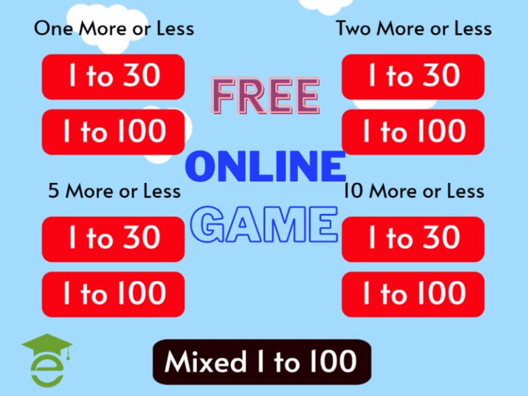 more or less within 100 Online games